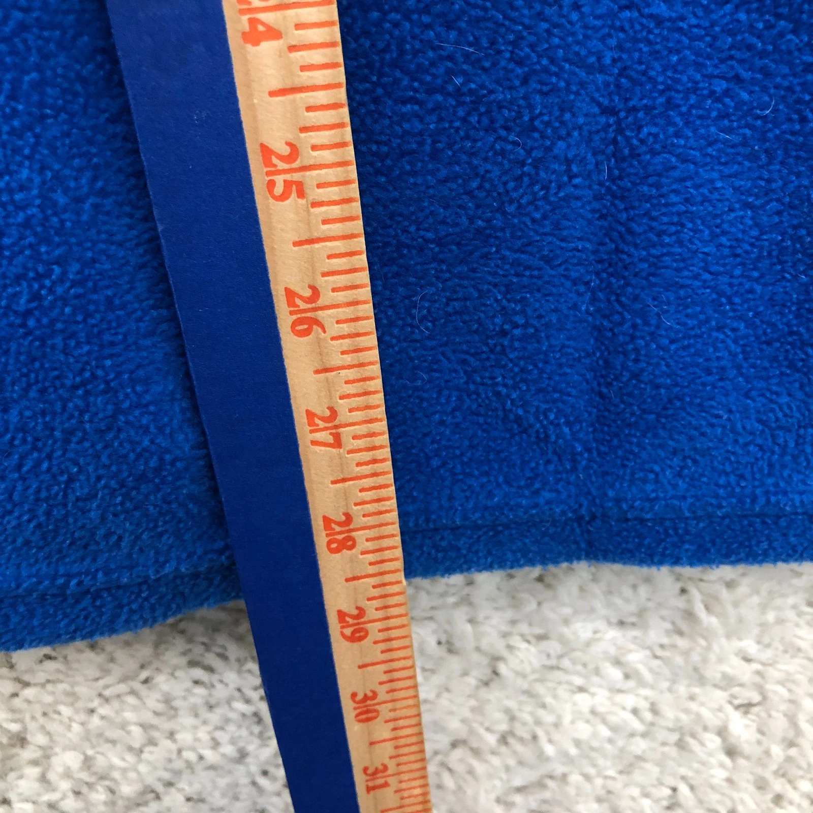 Magellan Jacket Large Adult Blue Fleece Full Zip Pockets Classic Outdoors Mens L image 11