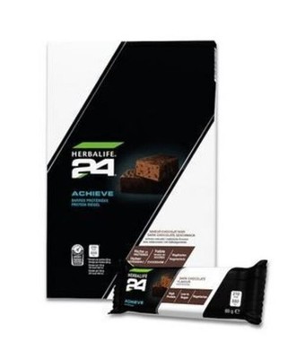 H24 Achieve Protein Riegel Dark Chocolate Geschmack, 6x60g