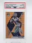 2020 Panini Mosaic Football Mosaic Orange Fluorescent CeeDee Lamb #207 PSA 10