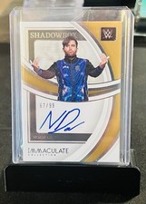 2022 Panini Immaculate Collection WWE - Shadowbox Signatures Noam Dar #SH-NDR...