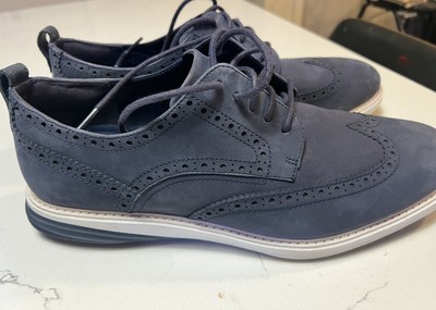 Cole Haan Size 12 Grand Evolution Wingtip Oxford Suede  display picture 3