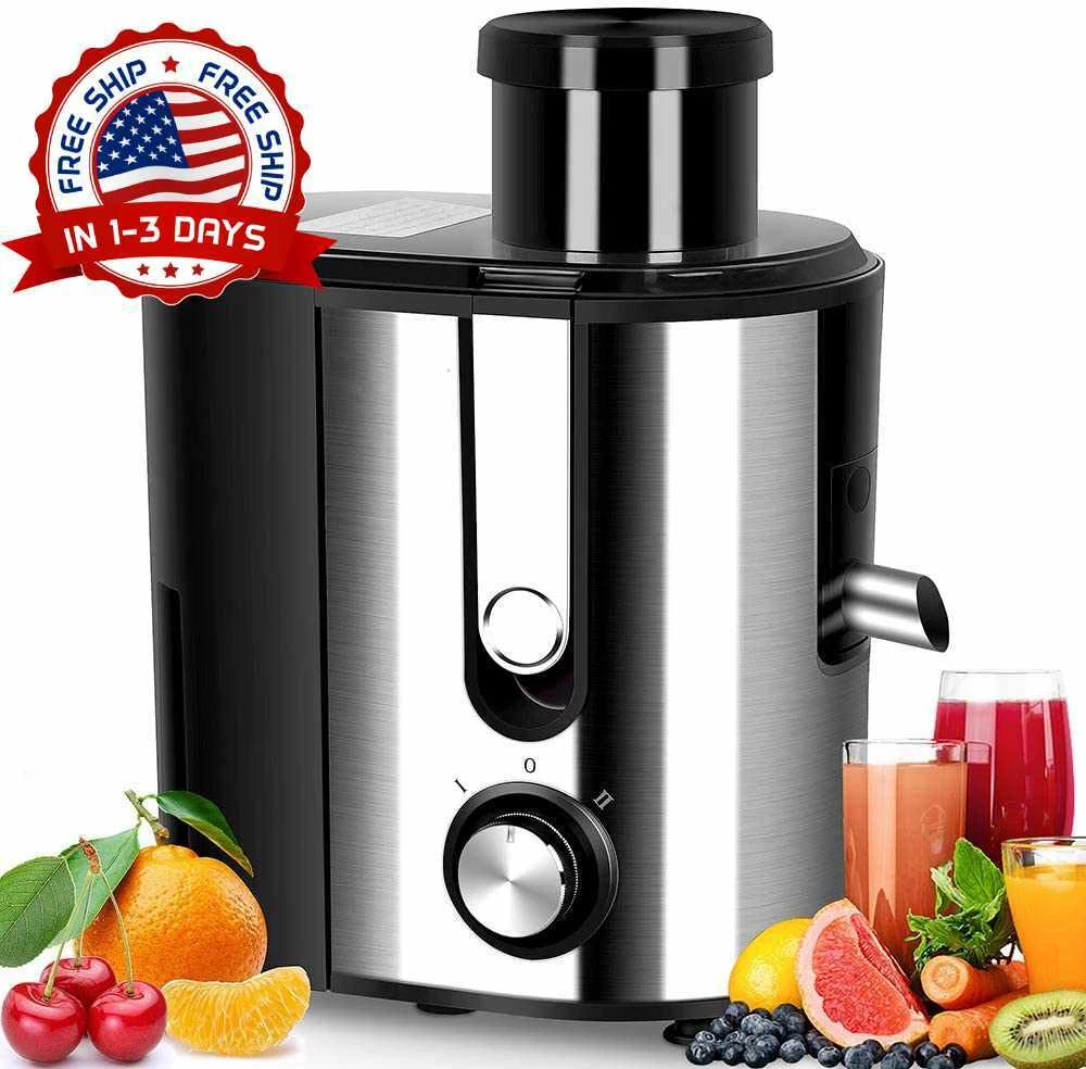 LA MEJOR Extractor De Jugo Frutas Y Vegetales Para Hacer Jugos Naturale  Maquina