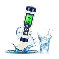 PH Meter & TDS Meter Digital Water Tester 5 in 1 Salinity Tester PH... Fast Ship
