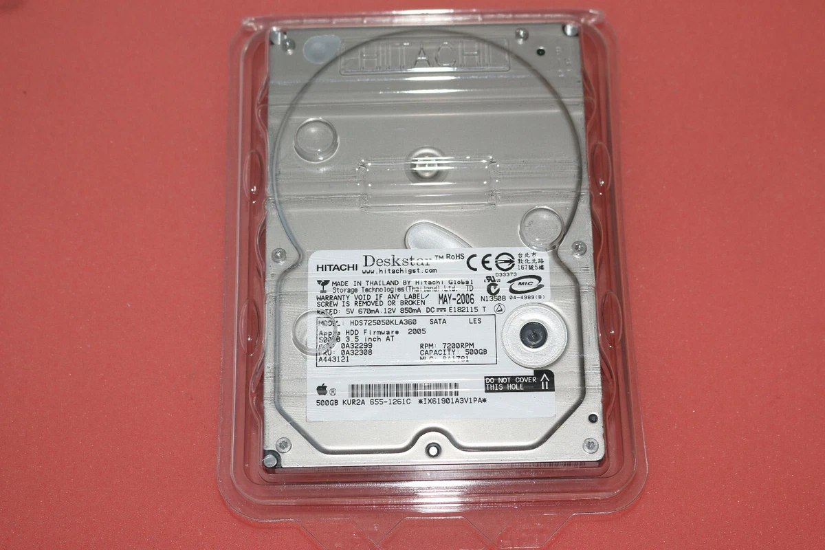 Hitachi 500GB Computer Internal Hard Disk Drives Just Listed 2026