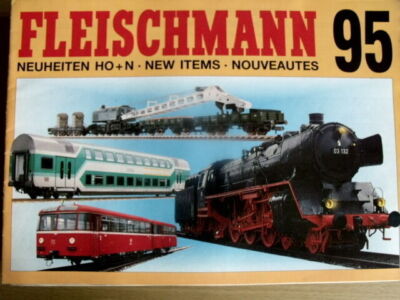 Catalogo Fleischmann novit� 1995 scala H0-N - DEU ENG FRA -  [TR.27]