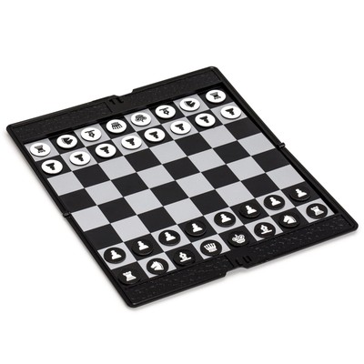 Yellow Mountain Imports Magnetic Travel Foldable Chess Wallet Set 7.9-Inch - ...
