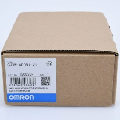CJ1W-AD081-V1 New Omron Analog Input Units In Box CJ1WAD081V1