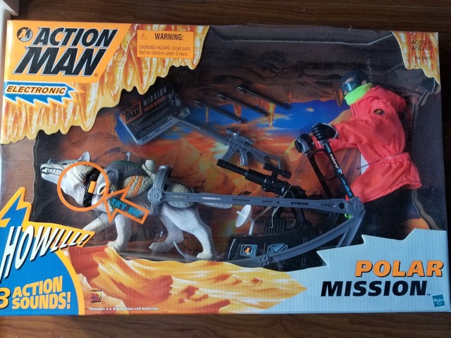 1997 Hasbro Action Man Electronic Polar Mission NIB/MIB/OBO | eBay