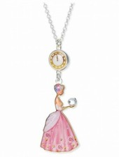 N2 by Les Nereides Soulier de Verre scarpe vetro collana ottone rosa Cenerentola