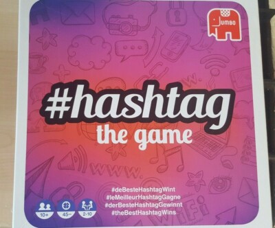 HASHTAG DAS SPIEL DAS BESTE HASHTAG GEWINNT TOLLES BRETTSPIEL VON JUMBO NEU UNBENUTZT