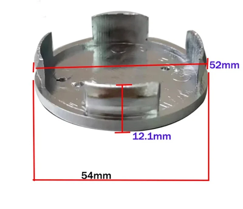 Suzuki Alloy Wheel Centre Caps. 4 x 54mm. VITARA, SWIFT, ALTO, IGNIS, ACROSS etc — 第 2/2 张图片