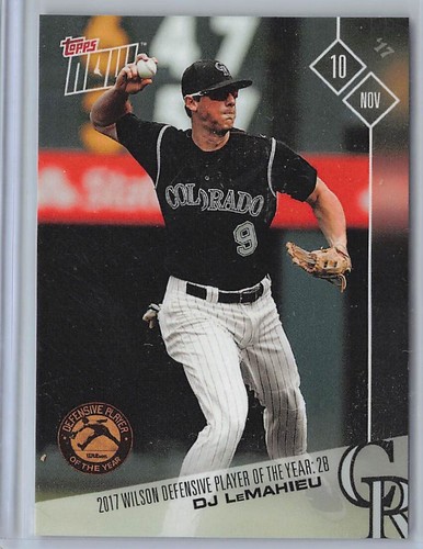 2017 Topps Now OS-56 DJ LeMahieu