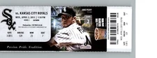 Kansas City Royals vs Chicago White Sox 4/3/2013 Full Ticket - 	Adam Dunn HR