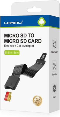 Micro SD to Micro SD Card Extension Cable Adapter Compatible with Ender 3 Pro/En