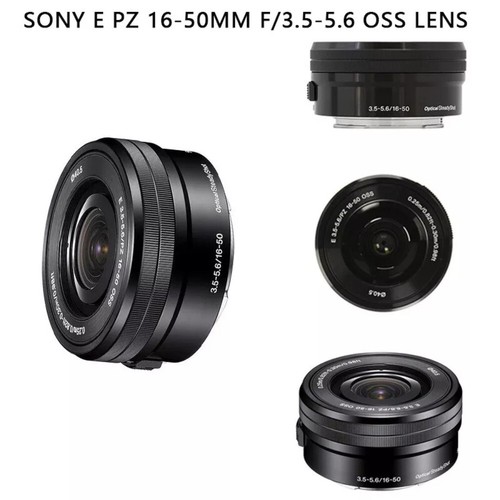 Sony E PZ 16-50mm f/3.5-5.6 OSS Lens for Sony E-Mount Cameras Black
