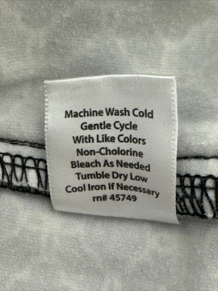 Leggings Coral Bay Petite Mujer Talla PM Negro Blanco Marruecos Patrón Pull On Foto 4 de 4