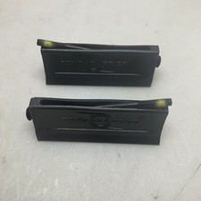 2 Pack Tensabarrier BELTEND-D Plastic Metal Magnetic Belt End Black