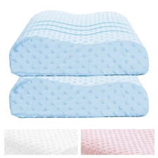 Memory Foam Sleeping Pillow 2 Pack Side Ergonomic Memory Foam Pillows King Size