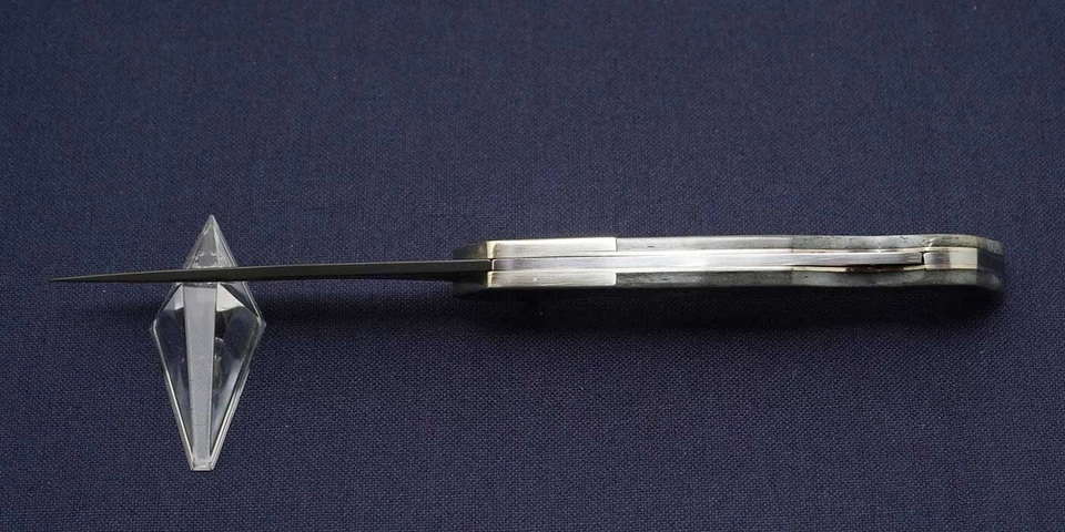 BOKER 2041WB Ceramic Knife Born Ceramic 78mm Grey Born with Diplay Case Black - Image 3 of 4