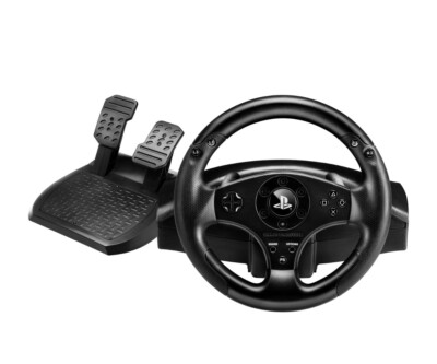 パーツ THRUSTMASTER PS4 Thrustmaster T80 Racing Steering Wheel & Pedals for
