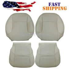For Lexus GX460 2010-2017 Seat Cover Driver & Passenger Side Bottom & Top Tan