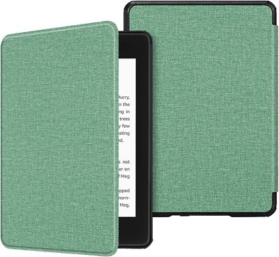 Slimshell Case for 6'' Kindle Paperwhite 10th Generation 2018 PU Leather Cover 