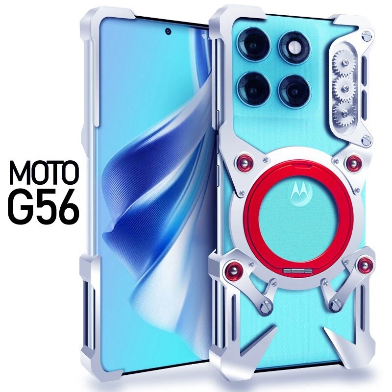 金属无框防撞支架保护壳 适用于摩托罗拉 G96 G06 G86 Power G56 G85 S50 Neo - 第 10/17 张图片