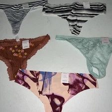 NEW Auden Women’s 20 Piece Panty Underwear Thong Size M 8-10