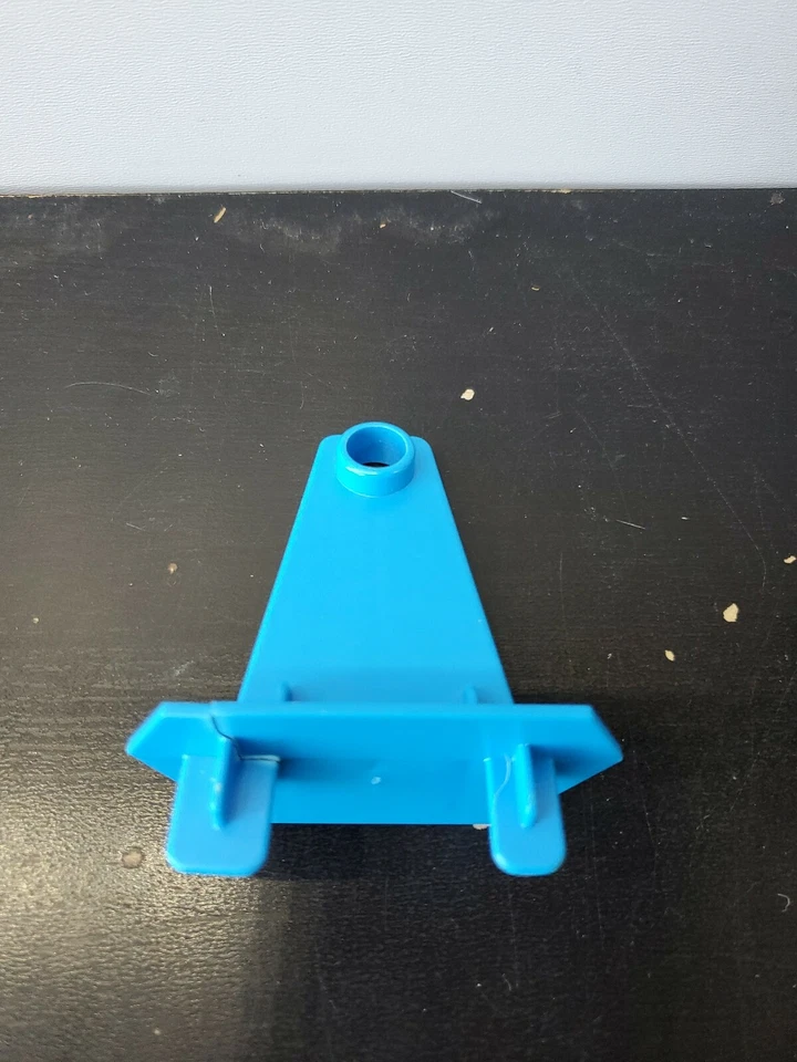 Mouse Trap Game Parts & Pieces #2 Blue Gear Support Replacement Milton Bradley - Image 3 of 4