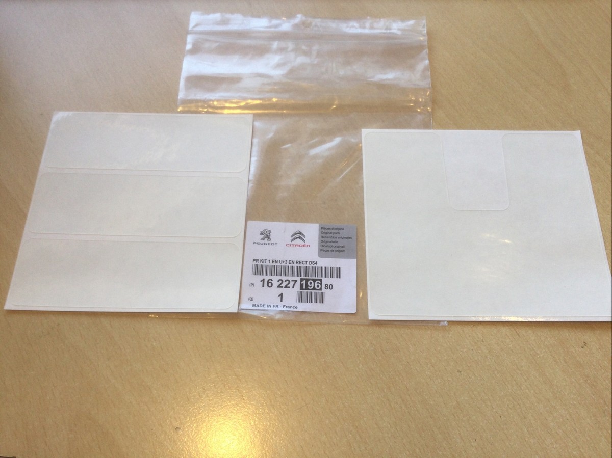GENUINE CITROEN PEUGEOT ADHESIVE LABEL KIT 1622719680 | eBay