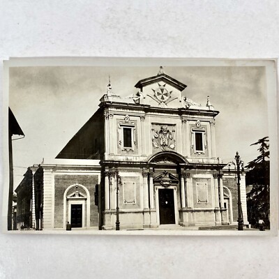 Pisa Chiesa Nazionale Cavaliero Santa Stefano Vintage Postcard Old Italy Church