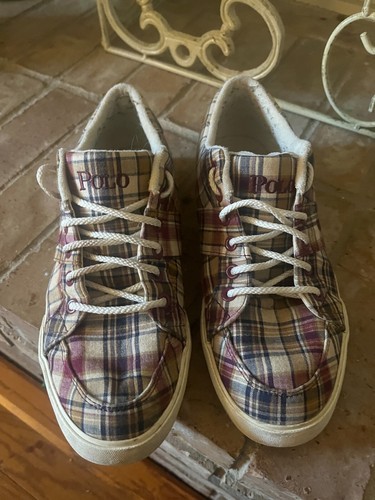 Ralph Lauren Polo Plain Men's Tennis Shoes 8.5