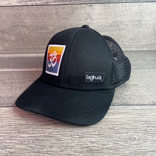 Big Truck Trucker Hat BLACK ON BLACK 