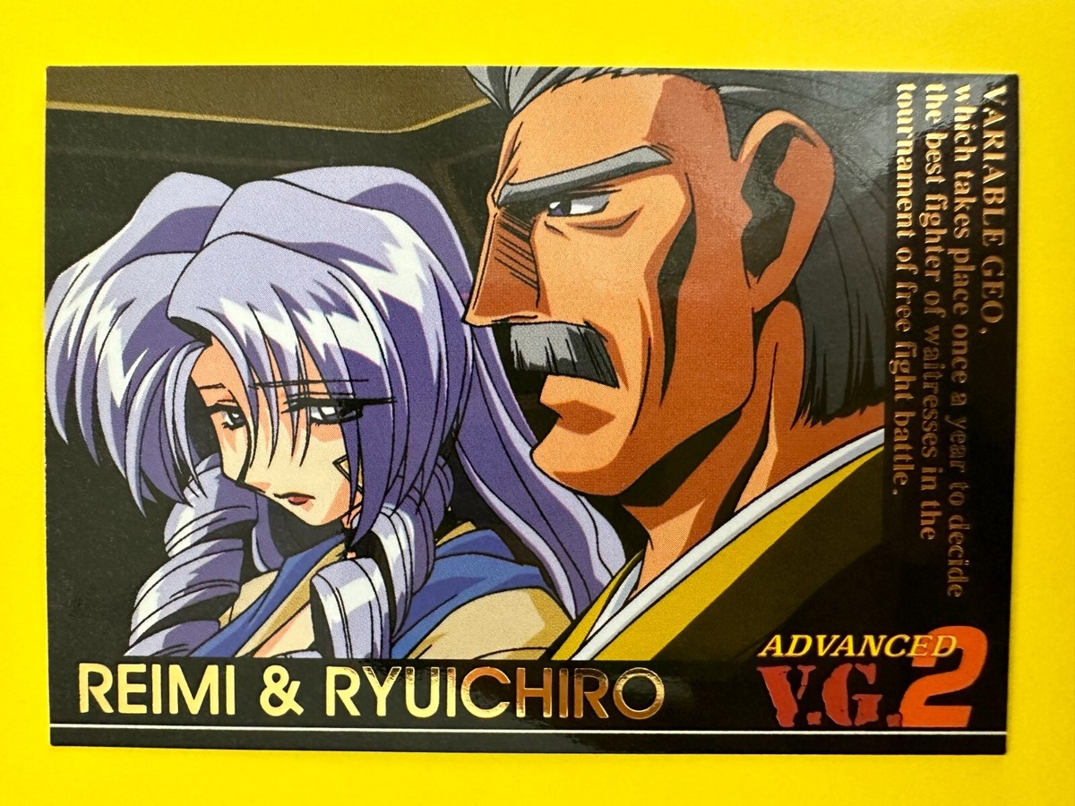 V.G. 2 Variable Geo Trading Card broccoli Japanese No.071 REIMI