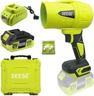 SEESE Cordless Leaf Blower Violent Turbo Fan 1500G