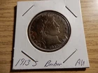 1913 S  AU BARBER HALF DOLLAR