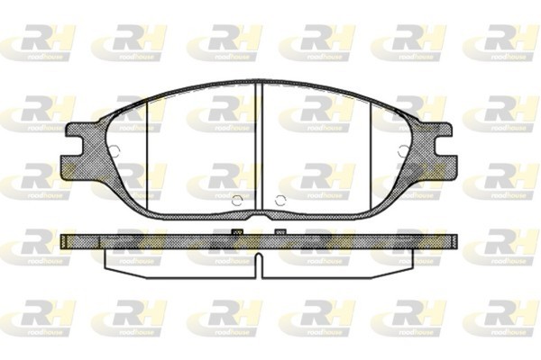 Bremsbelagsatz Scheibenbremse Roadhouse 2738.00 FüR Ford Windstar A3-image