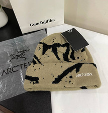 Arc  teryx Grotto Toque Beanie Beige Merino Wool Knit Winter Hat Unisex NWT HOT