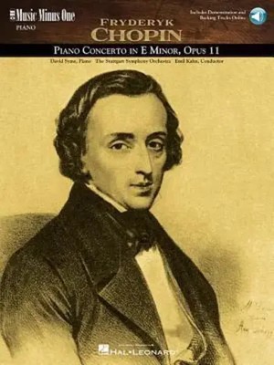 Chopin - Concerto in E Minor, Op. 11 | Music Minus One Piano | Englisch | Buch