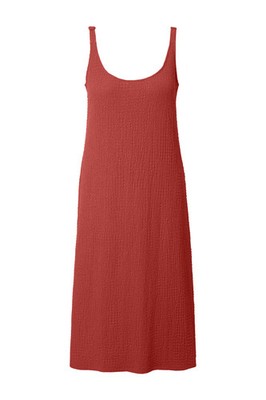 Studio Untold Damen große Größen Midikleid Straight Shape Bubble Struktur 839894