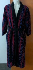 Vintage Sterling Manor Men s Robe Aztec Geometric Heavy Thick Cotton One Size