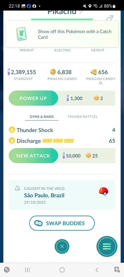 Pokemon Go Shiny Pikachu Halloween Hat - Image 2 of 2