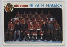 1978-79 Topps Chicago Blackhawks (Black Hawks) Team #195 0b3