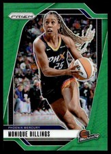 2024 Panini Prizm WNBA #120 Monique Billings Green Prizms