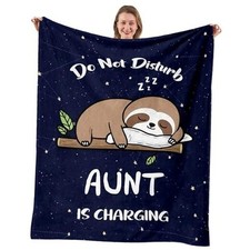 Aunt Gifts Blanket, Gift for Auntie from Niece Nephew, Auntie Gift Ideas, Best