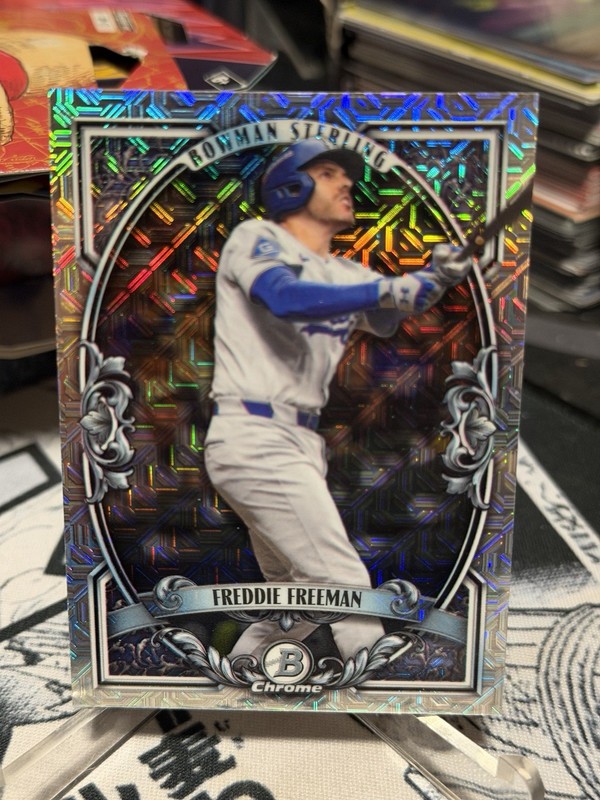 2026 Bowman Chrome Freddie Freeman Bowman Sterling Mega Box Mojo