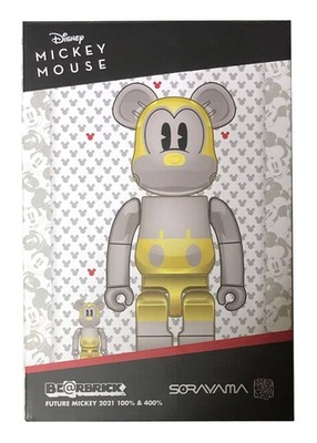 Sorayama FUTURE MICKEY 2021 400% BE@RBRICK Limited MEDICOM TOY | eBay