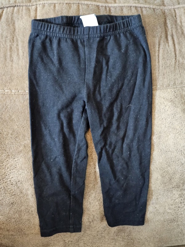 Healthtex Toddler's Tights, Black. Size 24 Months