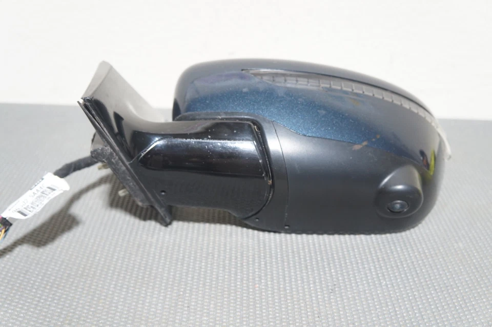 Espejo retrovisor lateral eléctrico lado conductor izquierdo nissan murano 2016-2022 punto ciego azul Foto 3 de 4