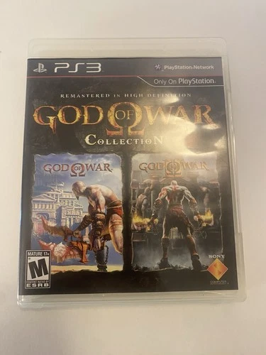 New ListingGod of War Collection PS3 - Sony Playstation 3 2009 - No Manual- Tested